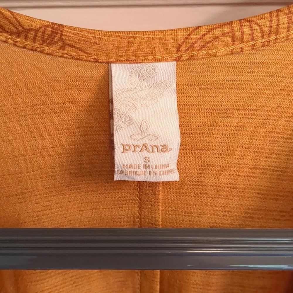 Prana gran paradiso kimono Golden Fronds NWOT - Picture 2 of 12